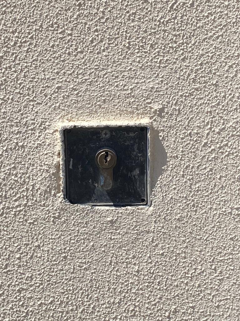 fechadura garagem